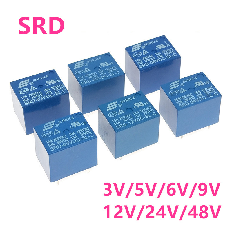 Shelly Relay Module - 1Pcs New Relay SRD -05V 06V
