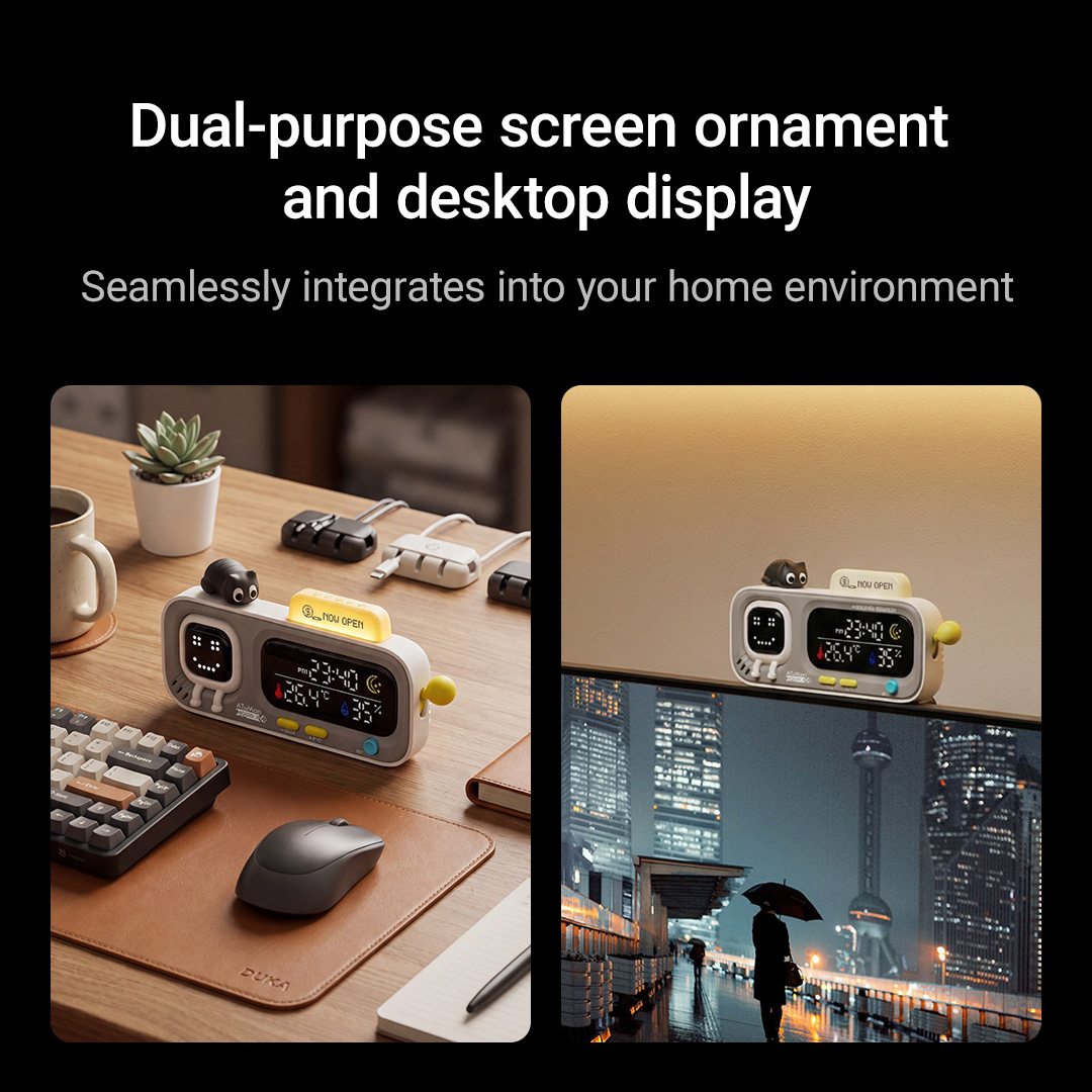 DUKA MOODA Smart Desktop Tempe - Temperature Humidity Sensor recension och pris