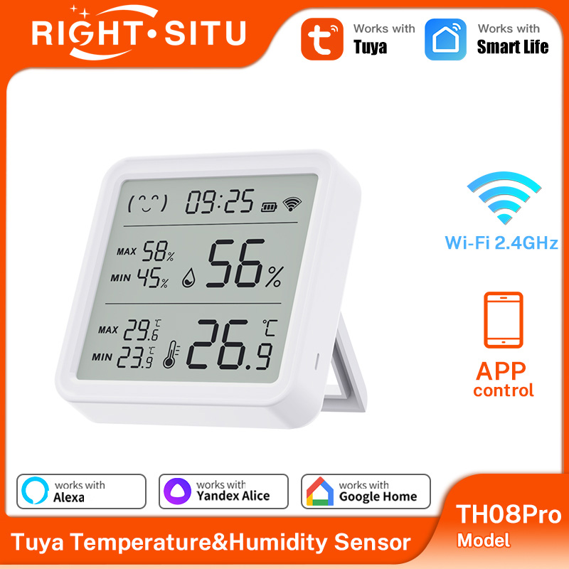 Tuya WiFi Thermometer hygromet - Temperature Humidity Sensor recension och pris