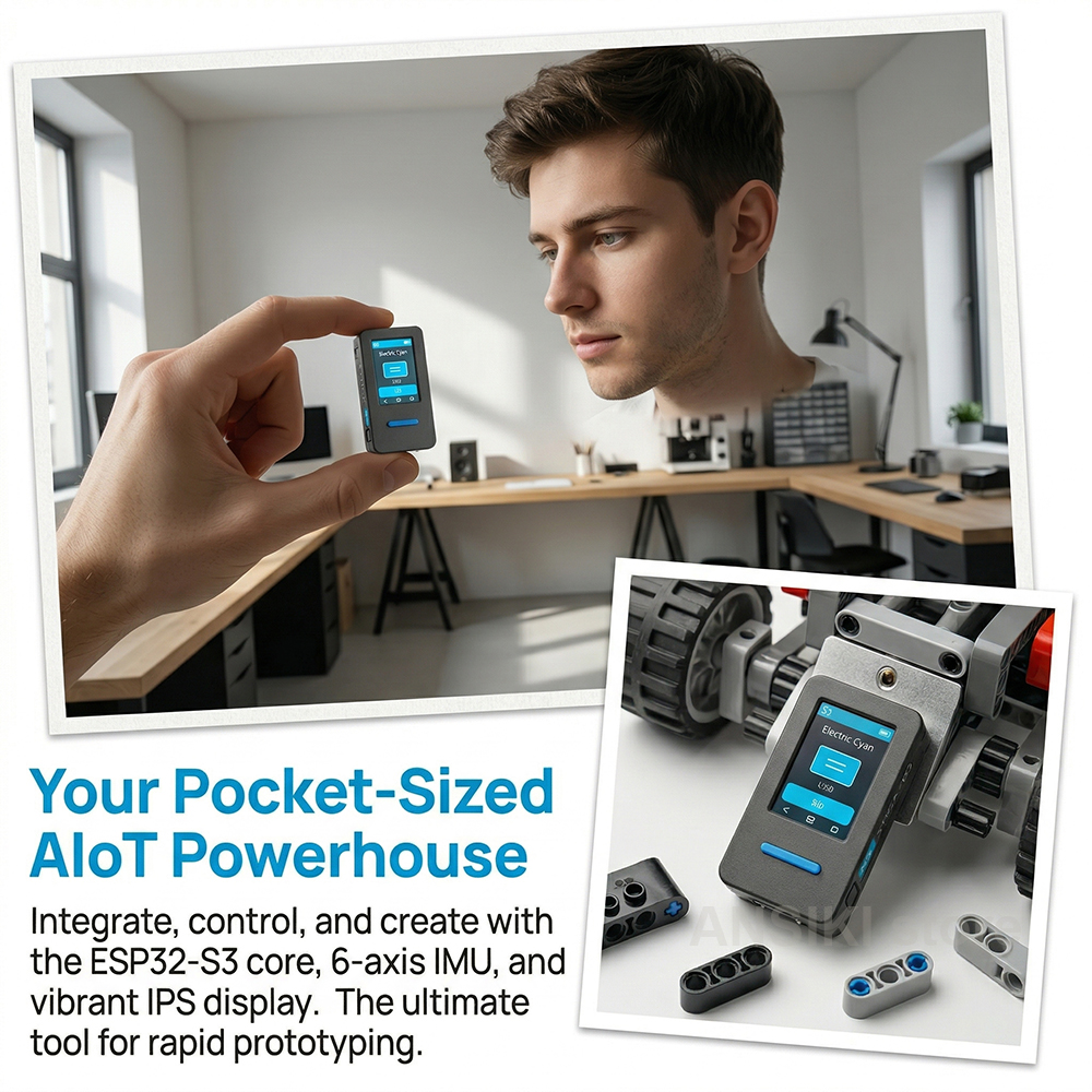 M5Stack M5StickS3 ESP32-S3 IoT - Smart Home Automation Diy recension och pris
