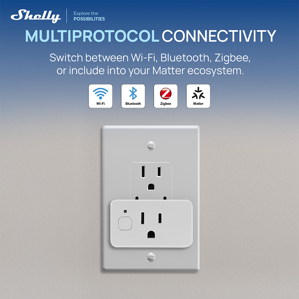 Shelly Plug US Gen4 Zigbee Cer - Shelly Relay Module recension och pris