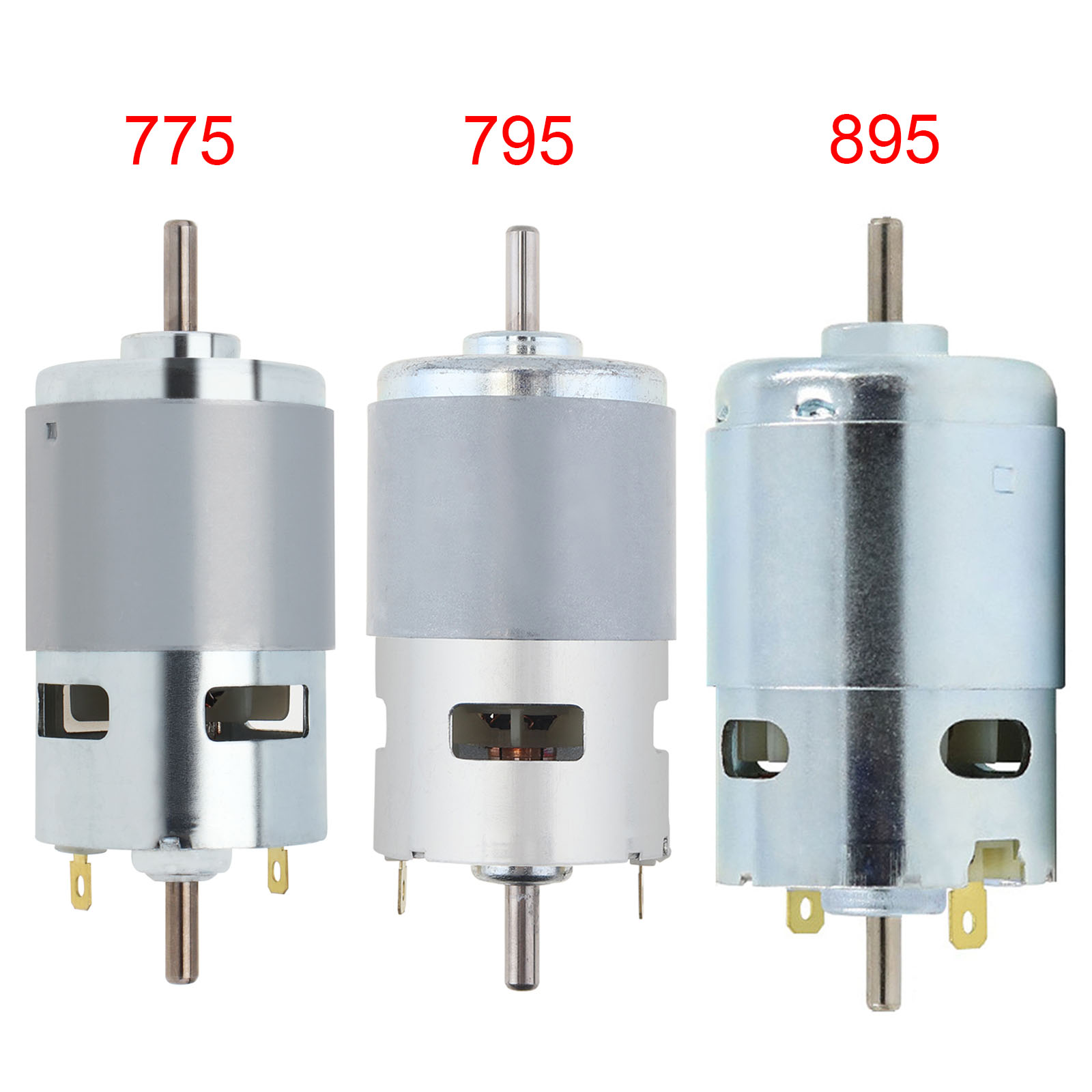 775 795 895 DC Motor 12V Dual  - Home Automation System Diy recension och pris