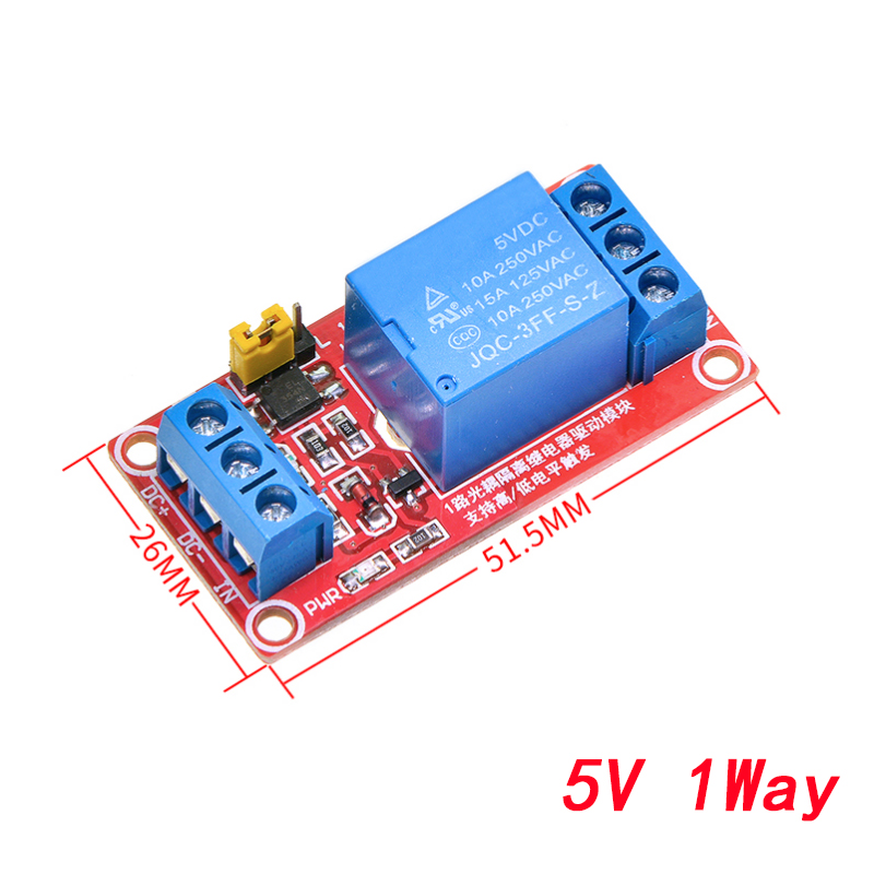 1 2 4 6 8 Channel 5V 12V 24V R - Relay 8 Channel Board recension och pris