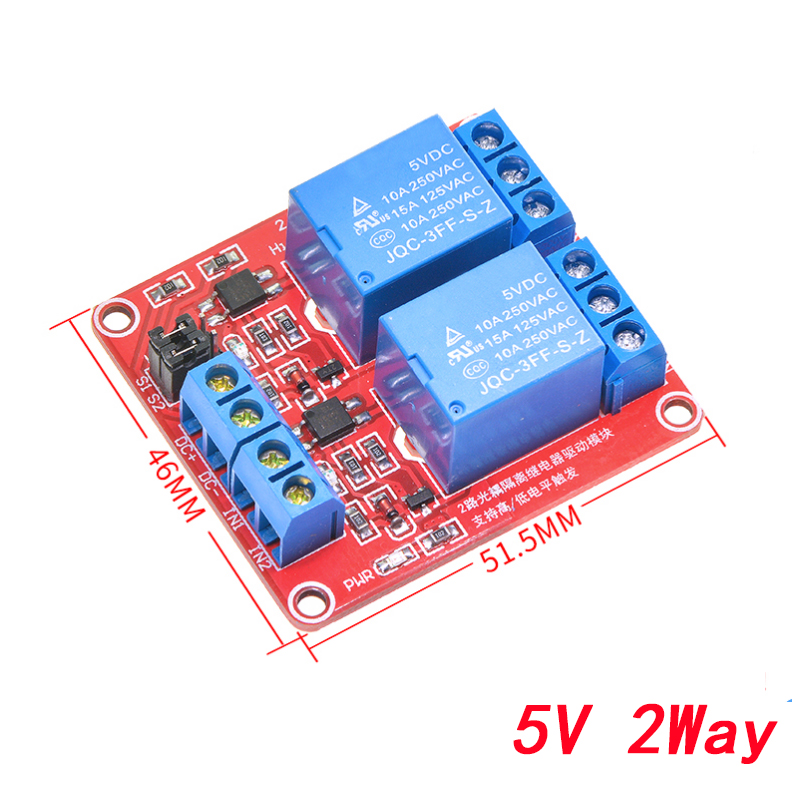 1 2 4 6 8 Channel 5V 12V 24V R - Relay 8 Channel Board recension och pris