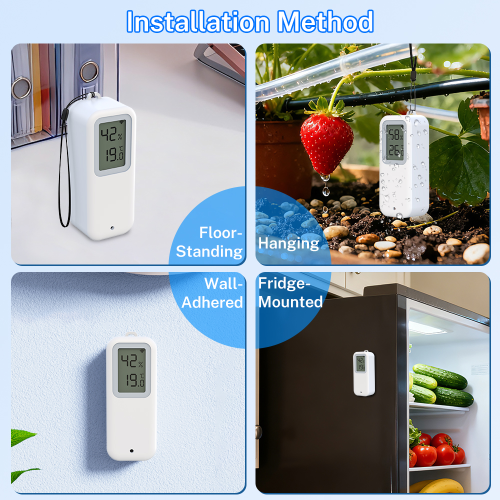 Tuya WiFi ZigBee Temperature a - Temperature Humidity Sensor recension och pris