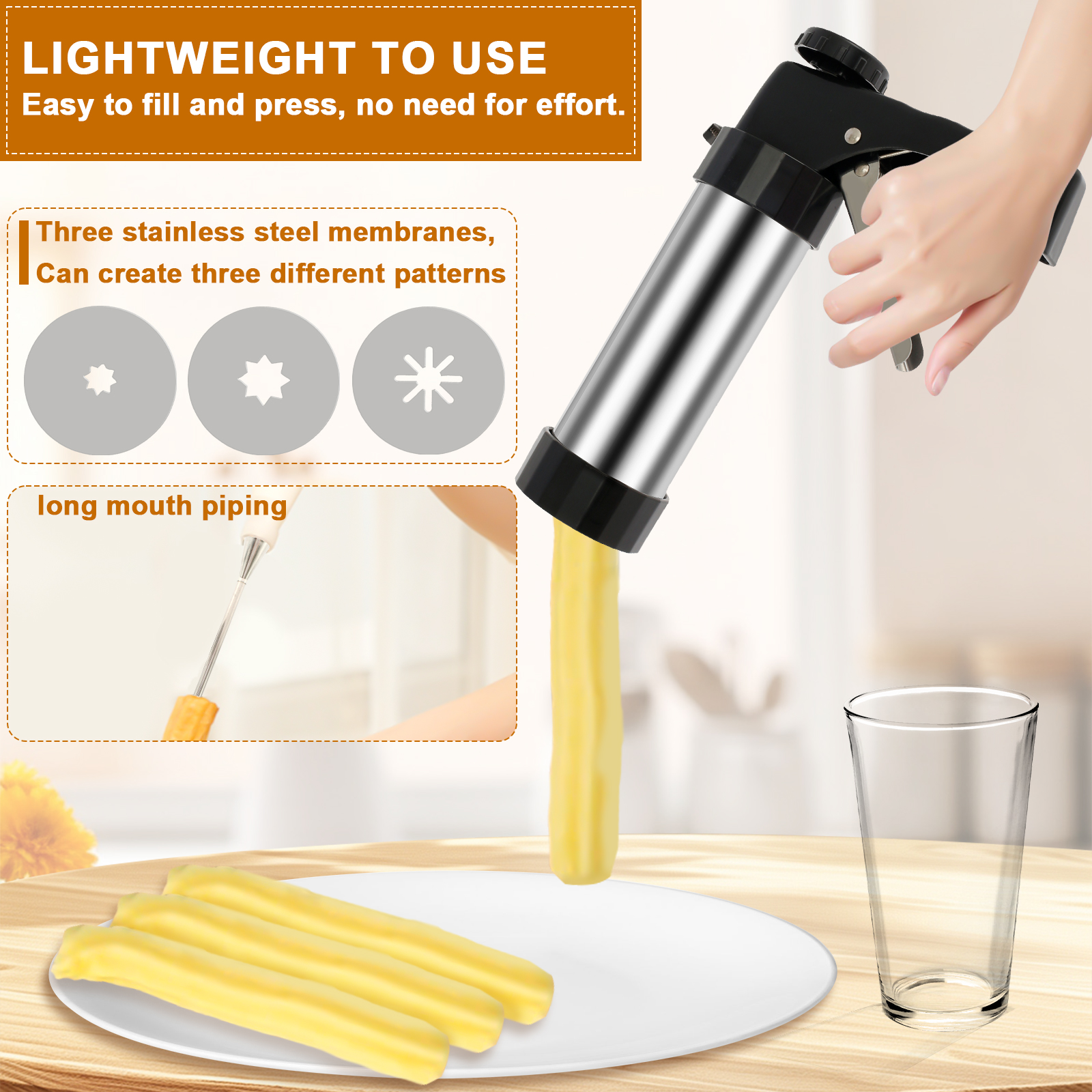 Churrera Churro Maker Machine  - Diy Automation recension och pris