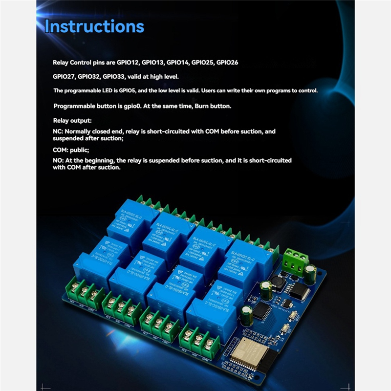A69Z 8 Channel Relay Module 30 - Relay 8 Channel Board recension och pris
