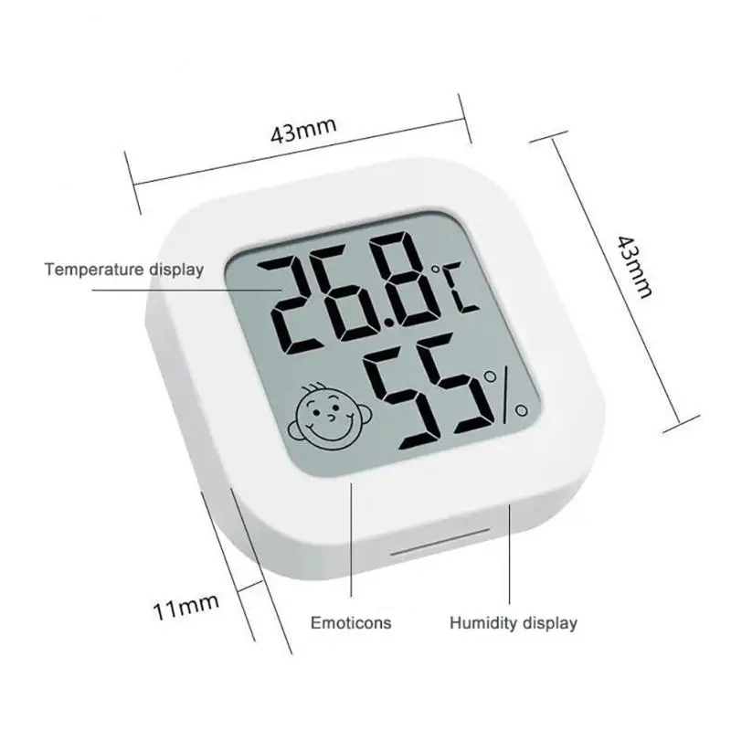 LCD Digital Thermometer Hygrom - Home Automation Industry recension och pris
