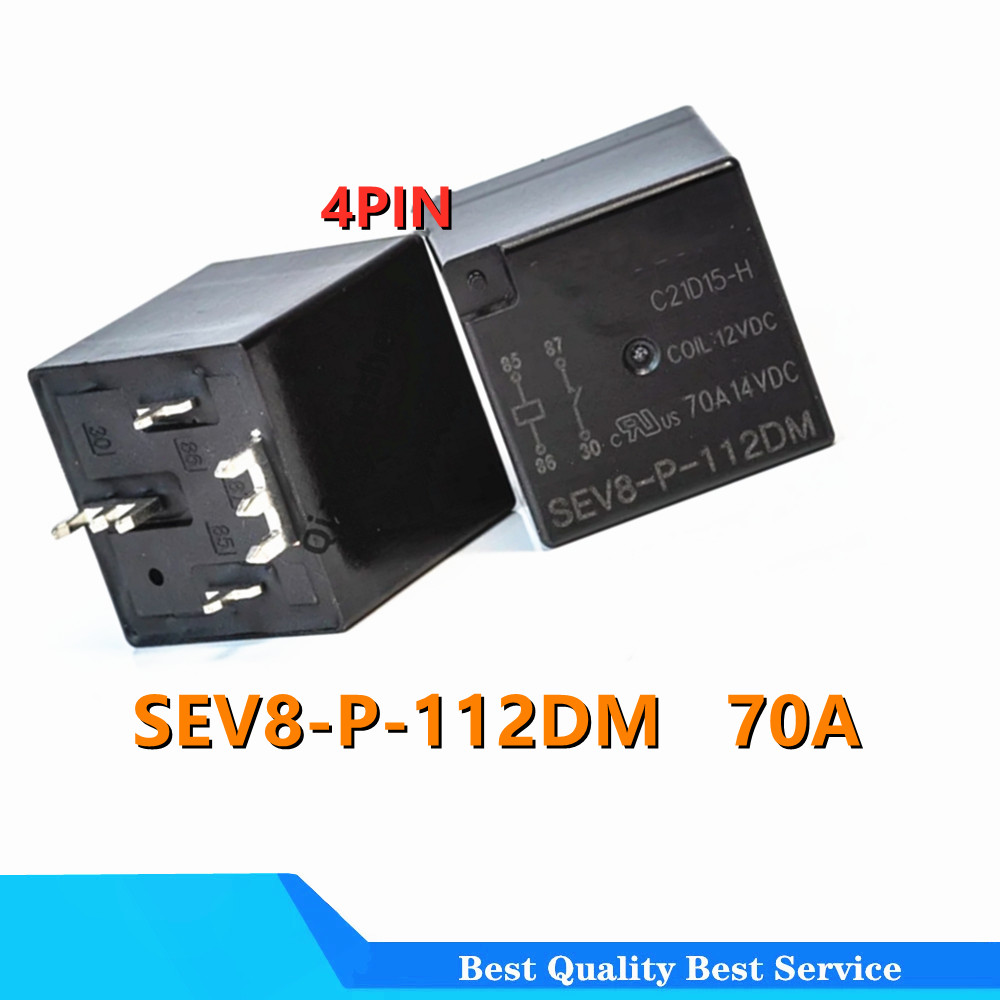 2pcs Relay SEV8-P-112DM 70A Au - Shelly Relay Module recension och pris
