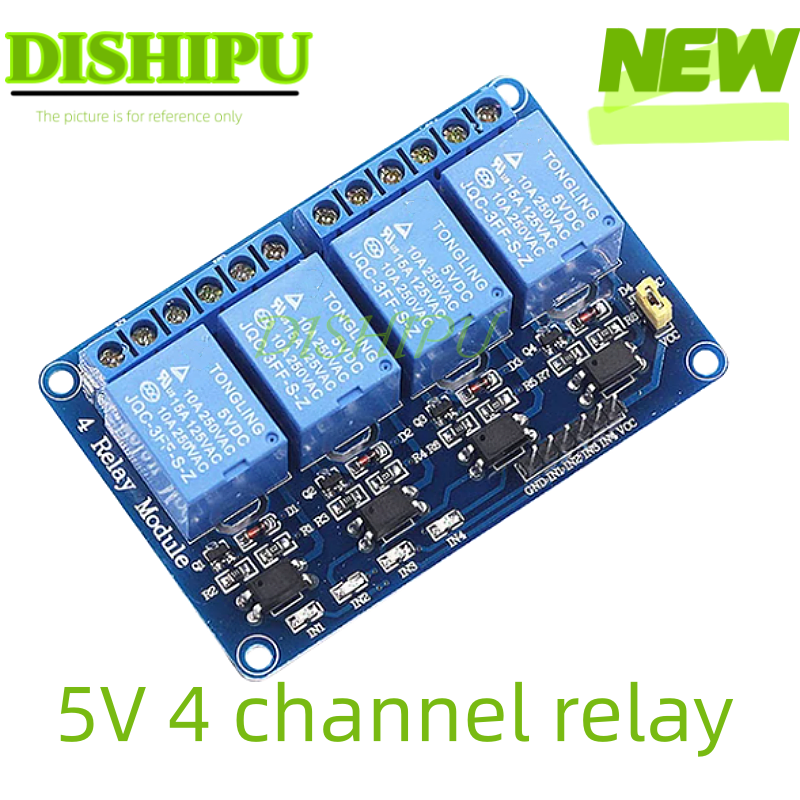DC 5V 12V 24V 1 2 4 6 8 Channe - Relay 8 Channel Board recension och pris