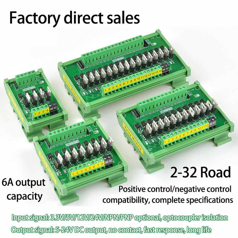 DC12/24V/5V 4/8 Channel IO Car - Relay 8 Channel Board recension och pris