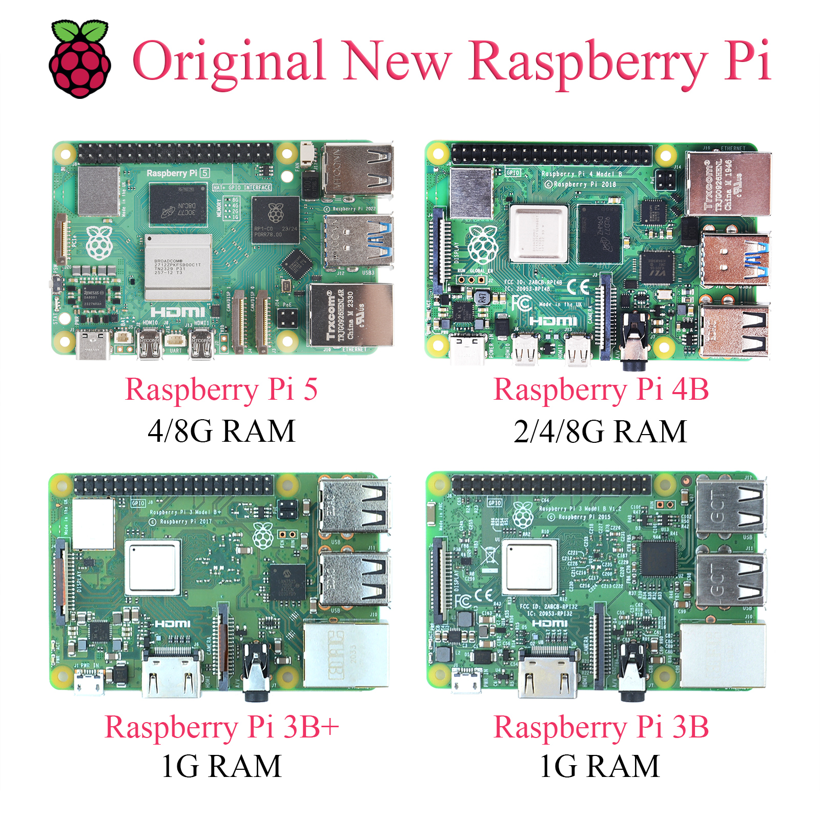 1PCS Original Raspberry Pi 5 4 - Diy Home Automation Raspberry Pi recension och pris