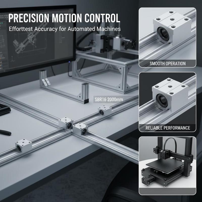 Linear Sliding Track Set 2000m - Diy Automation recension och pris