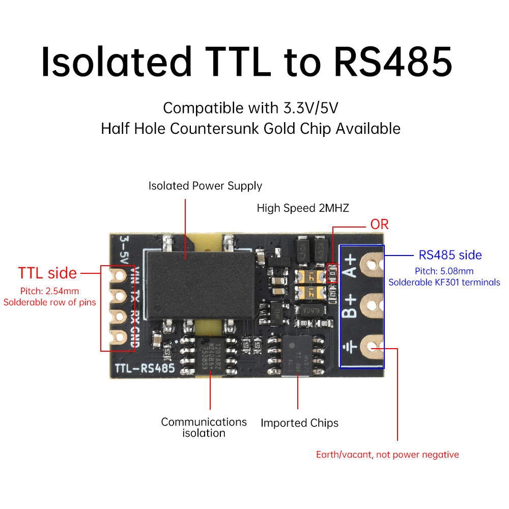 1pc Isolated TTL to RS485 Leve - Shelly Relay Module recension och pris