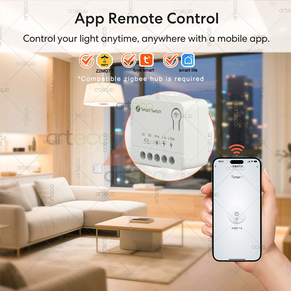 Zigbee Mini Breaker DIY Smart  - Smart Home Automation Diy recension och pris