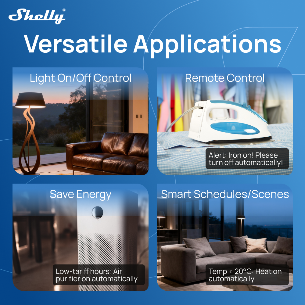 Shelly Power Strip 4 Gen4 Smar - Shelly Relay Module recension och pris
